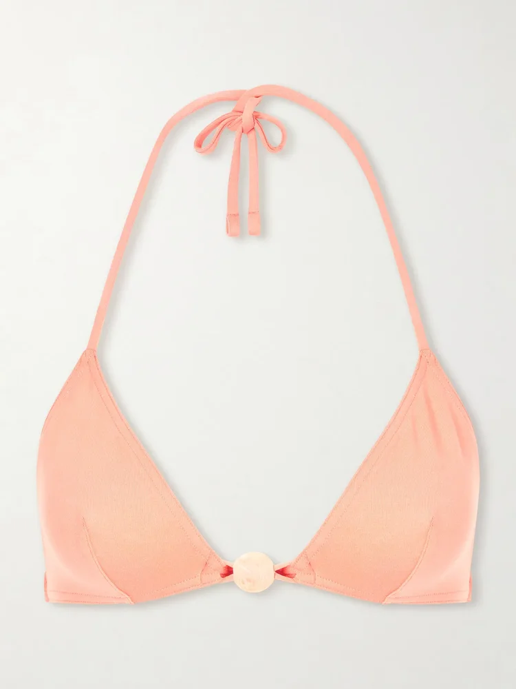 Alva front-detail bikini top