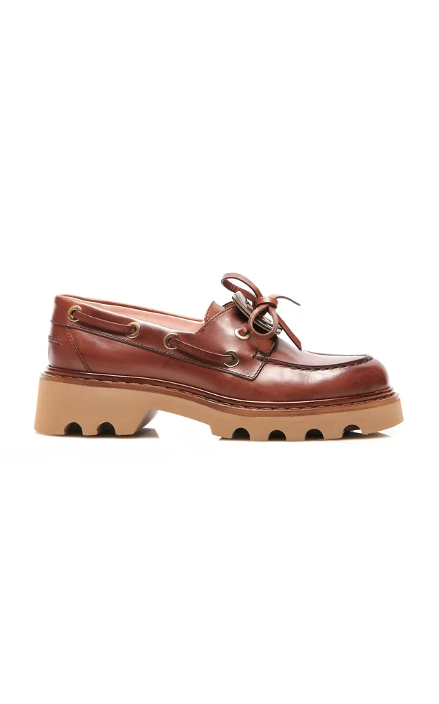 Viv Rangers Leather Boat Shoes