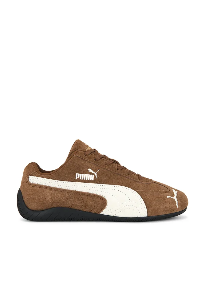 Speedcat OG Sneaker in Haute Coffee Frosted Ivory