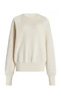 Linda Classic Raglan-Sleeve Cotton Sweatshirt