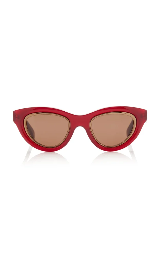 Cat-Eye Acetate Sunglasses
