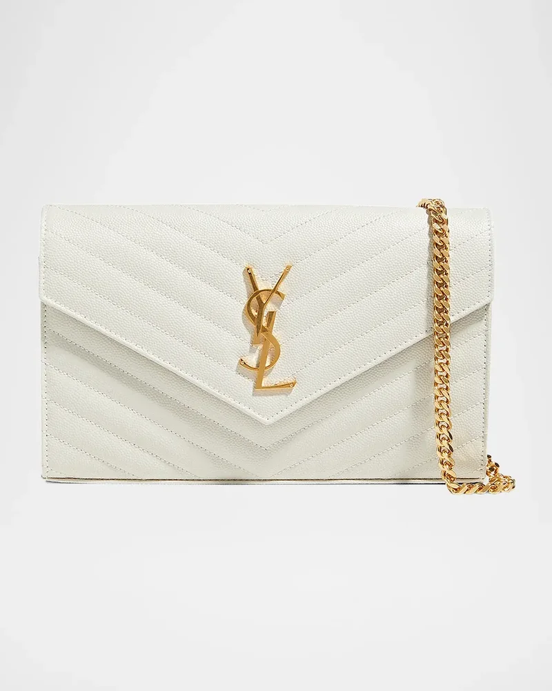 Logo Quilted Leather Shoulder Bag