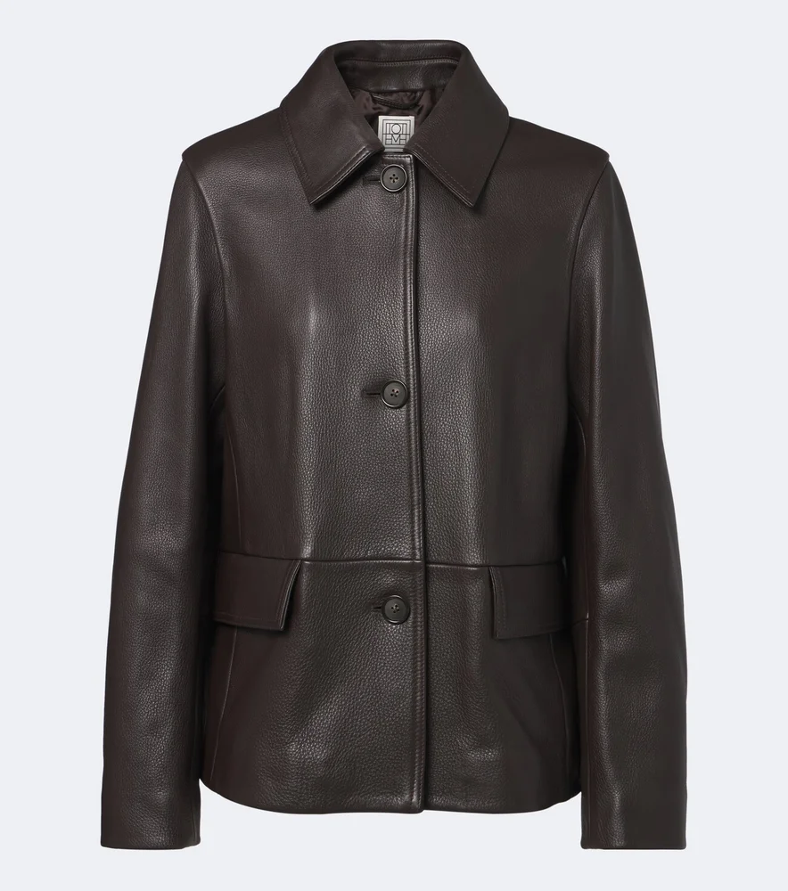 Leather jacket