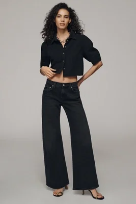 Nora Mid-Rise Tapered Jeans