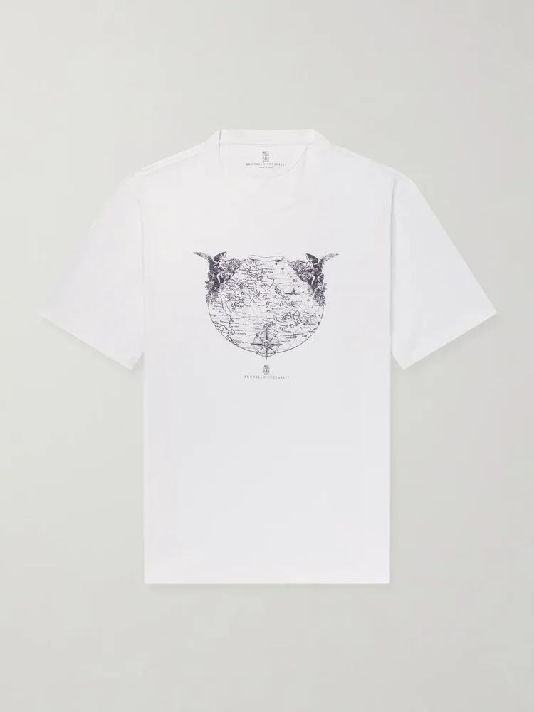 Logo-Print Cotton-Jersey T-Shirt