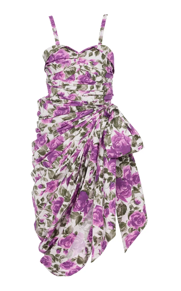 Cotton Midi Dress