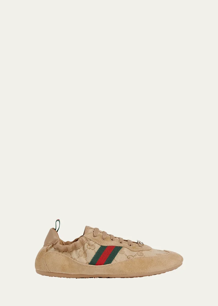 Gucci Shift GG Canvas Low-Top Sneakers