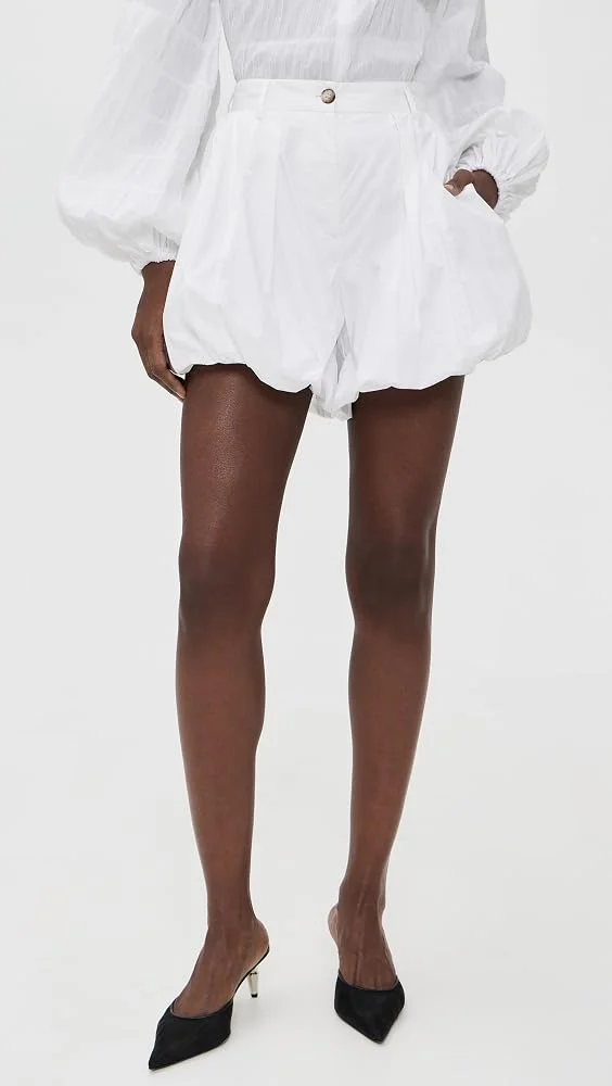 Dafne Popeline Fermo Bubble Shorts