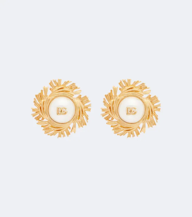 DG clip-on earrings