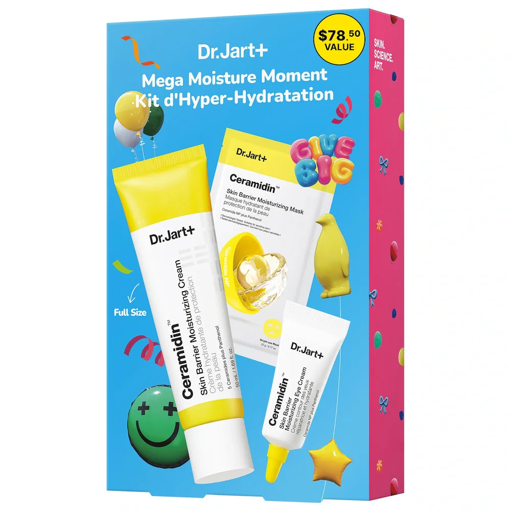 Mega Moisture Moment Kit: Ceramidin Skin Barrier Holiday Gift Set