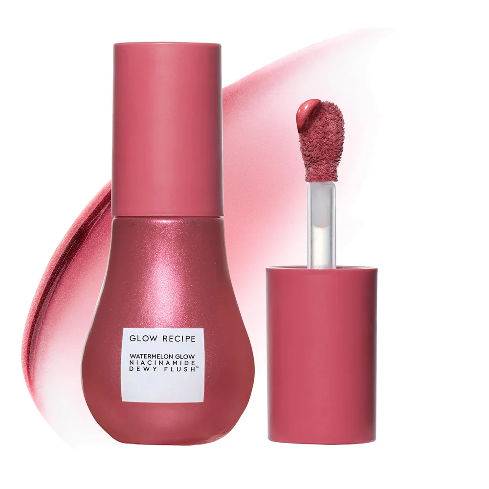 Watermelon Glow Niacinamide Dewy Flush - Brightening Serum Blush in Berry Flush