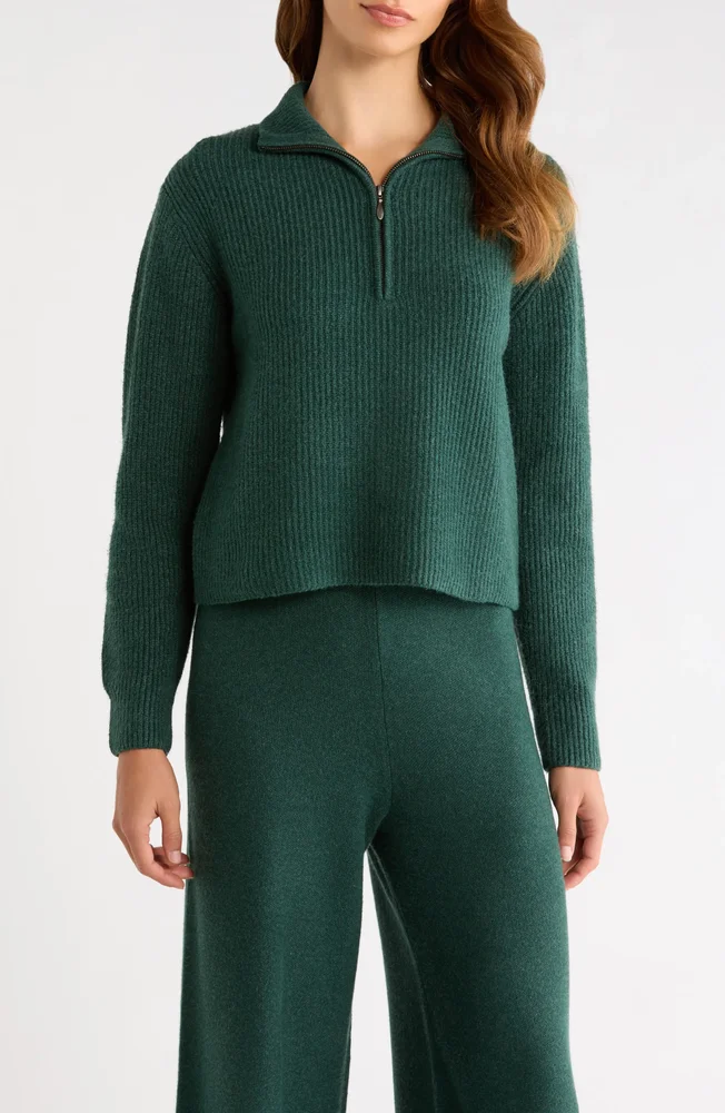 Chalet Quarter Zip Sweater