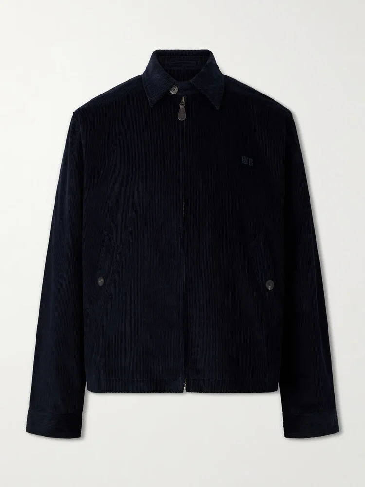 Drew Cotton-Corduroy Blouson Jacket