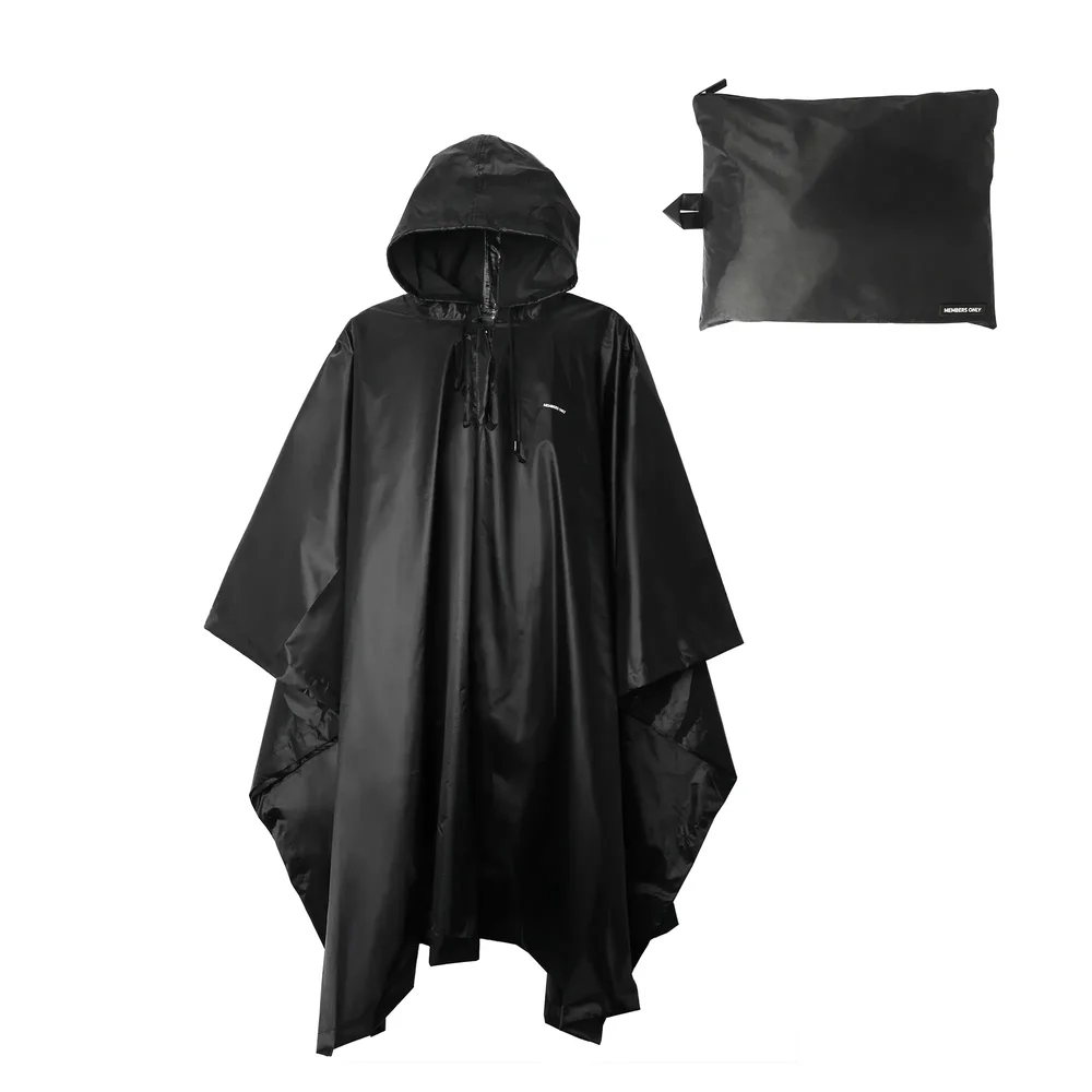 Waterproof Rain Poncho, Lightweight and Packable