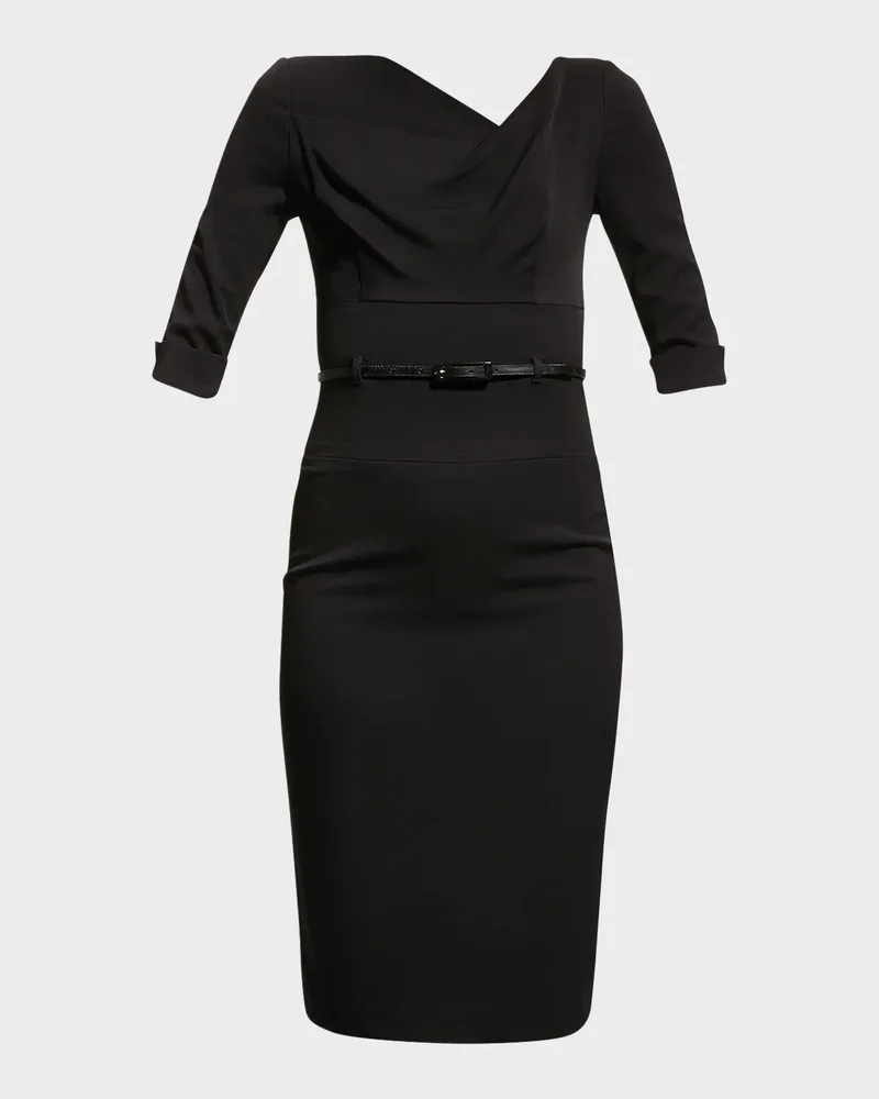 Jackie 3/4-Sleeve Sheath Dress