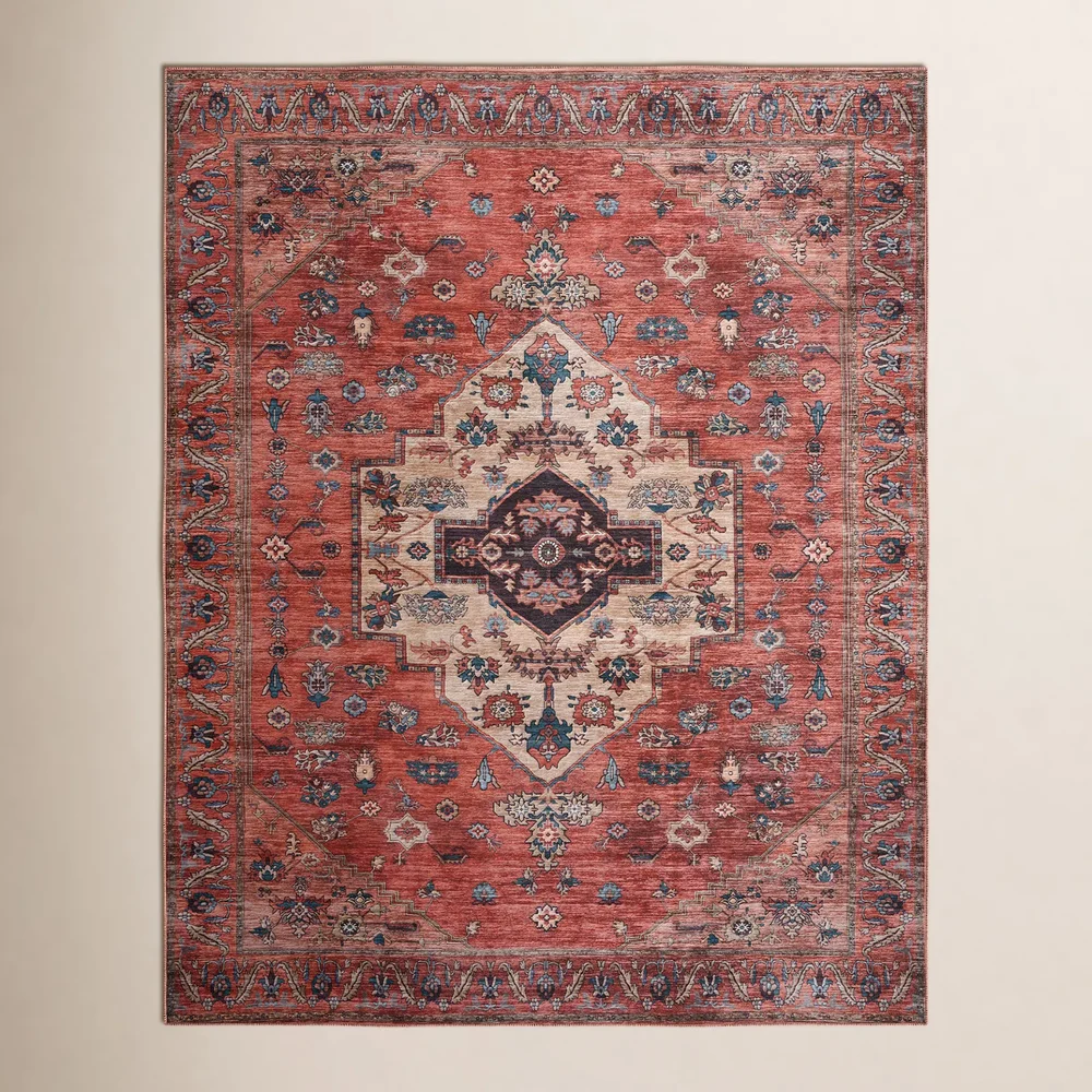 Lisle Machine Washable Persian Area Rug