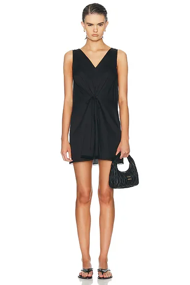Yoko Lace V Neck Mini Dress