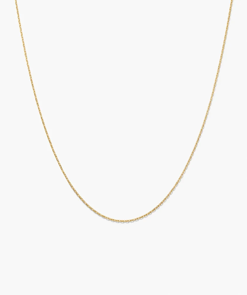 Oval Link Chain Necklace