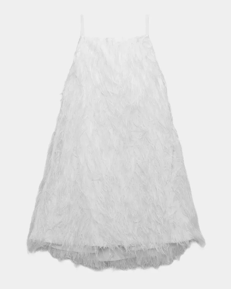 Kalla Feather Mini Dress