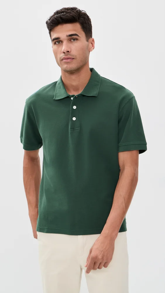 Ryan Short Sleeve Pique Polo