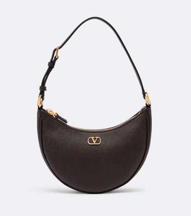 VLogo Mini leather shoulder bag