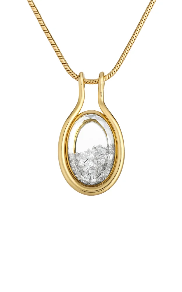 Cascavel 18K Yellow Gold and Diamond Necklace