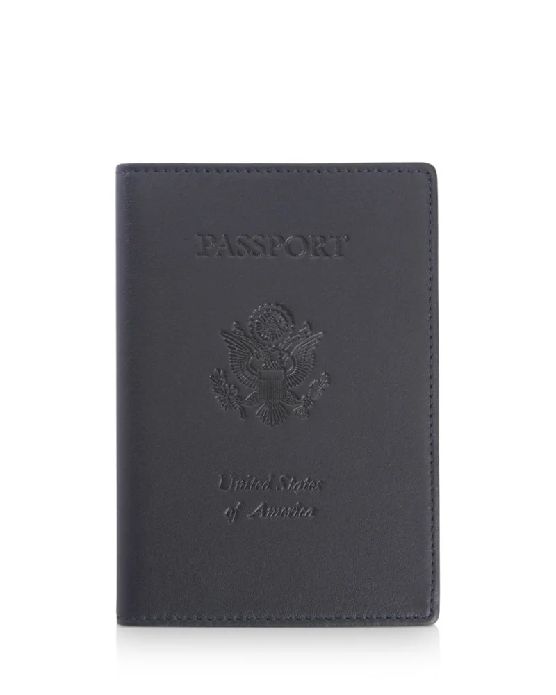 Leather RFID-Blocking U.S. Passport Case