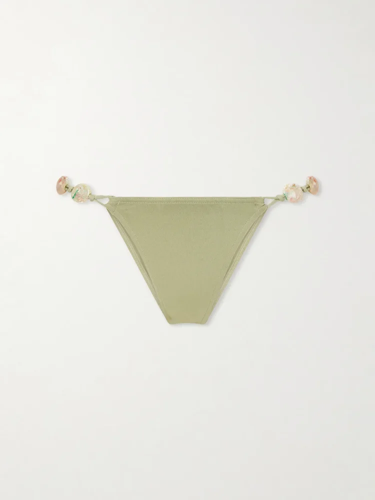 Farrah side-details bikini briefs