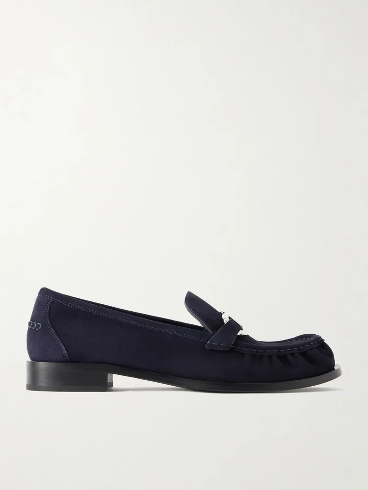 Maryan suede loafers