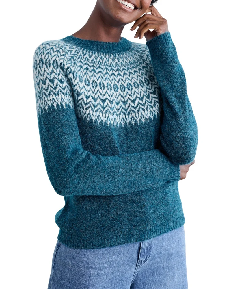Spruce Frost Sweater Mohair