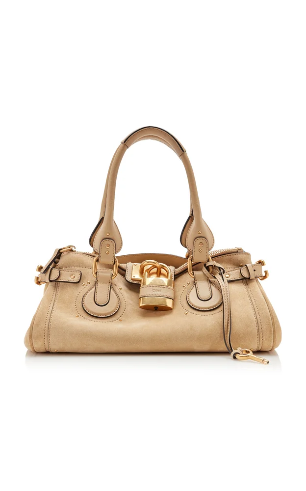 Paddington Suede Shoulder Bag