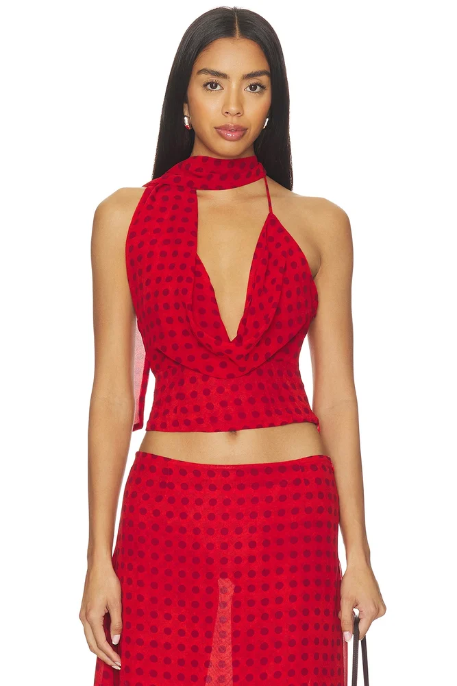 Landry Cowl Neck Top