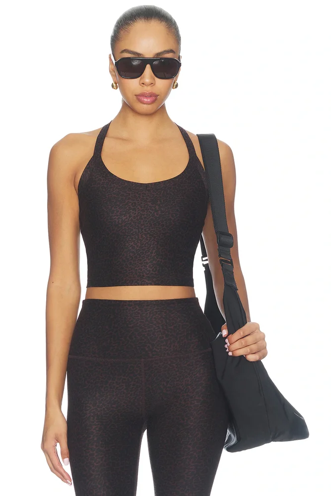 Softmark On The Up Cropped Tank Top