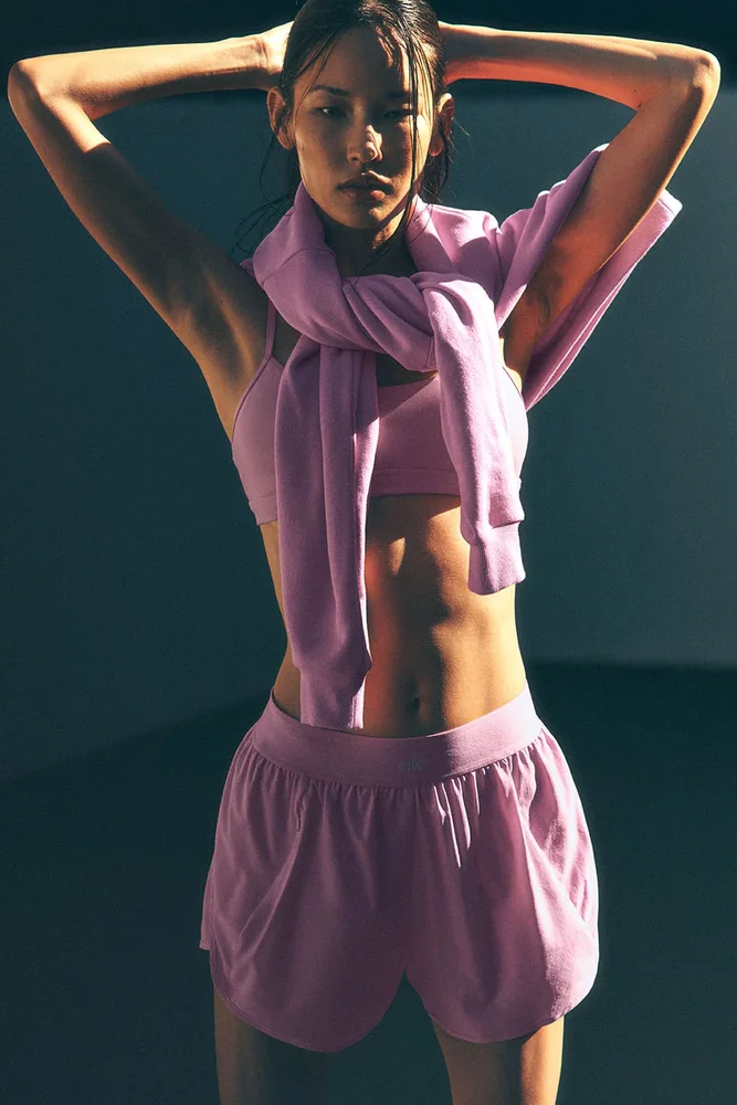 Alo Yoga Match Point Short - Candy Heart Pink