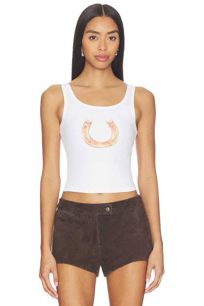 Horse Shoe Tank Top