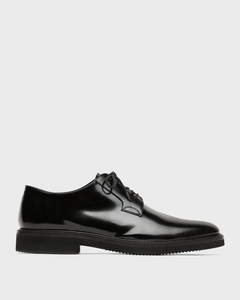 Jacques Full-Grain Leather Derby Shoes