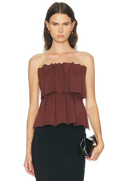 Sculpted Tube Top