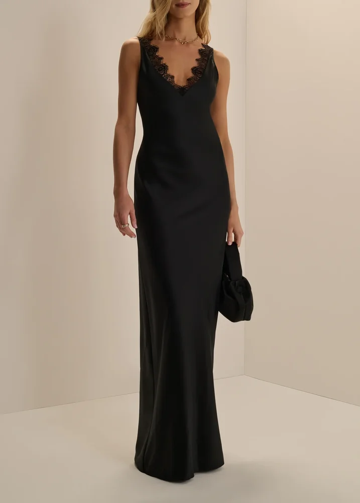 THE SILK MOONLIGHT DRESS