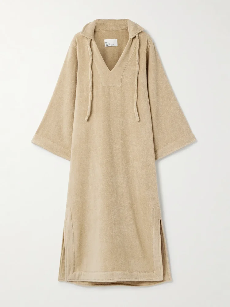 Cotton-terry coverup