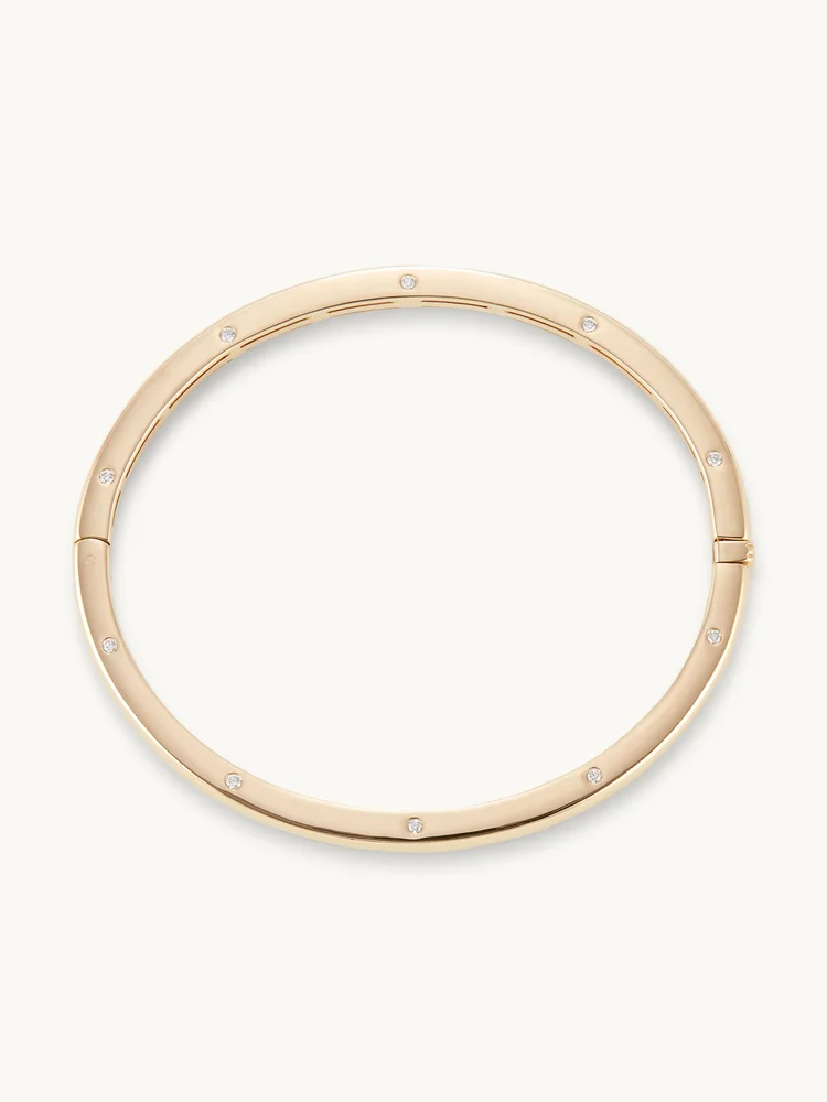 Dixon Floating-Diamond Bangle