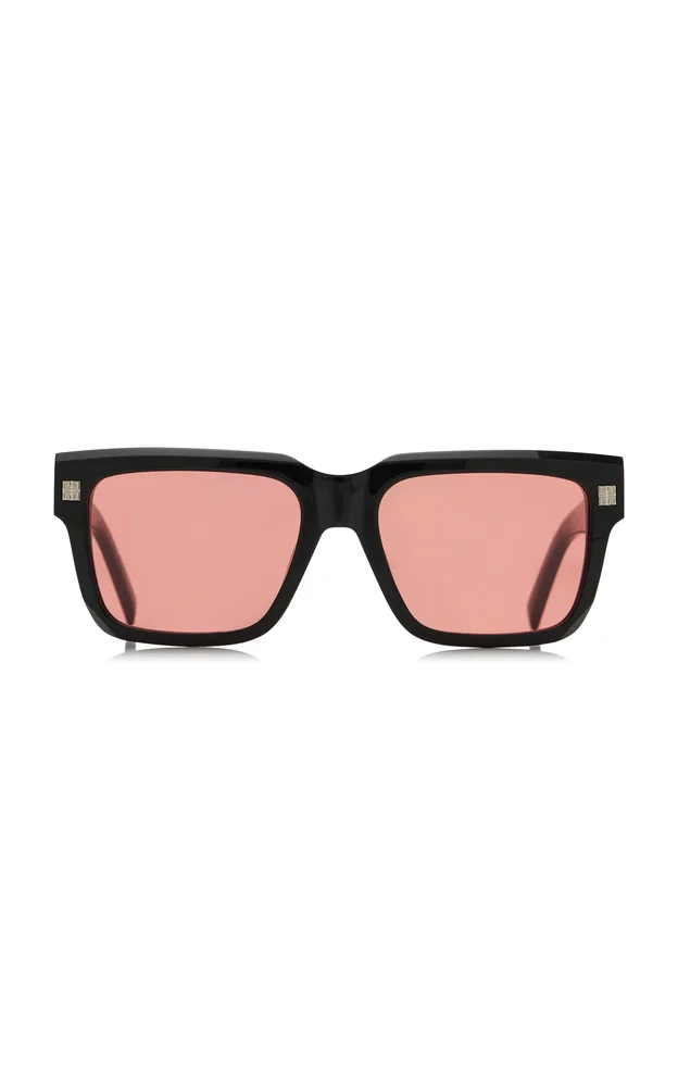 Day Square-Frame Acetate Sunglasses