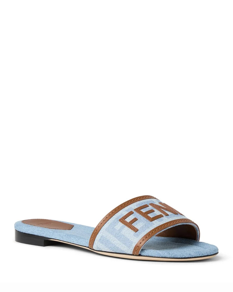 Women's Denim Cielo Slides