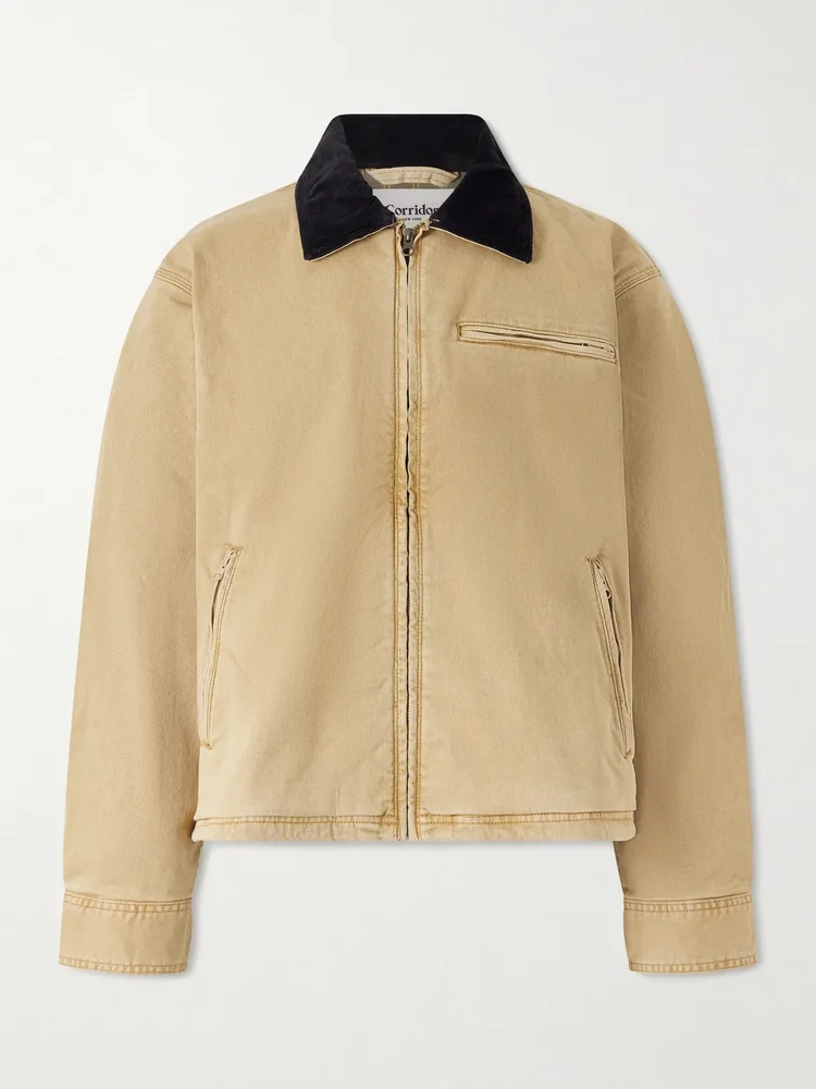 Utility Cotton-Blend Twill Jacket