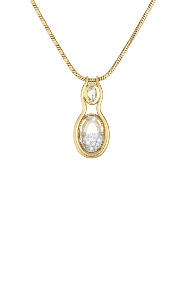 Rastro 18K Yellow Gold Diamond Necklace