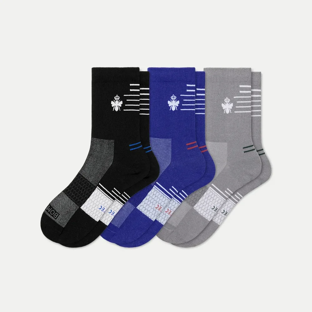 Men’s UltraLite Sport Half Calf Sock 3-Pack
