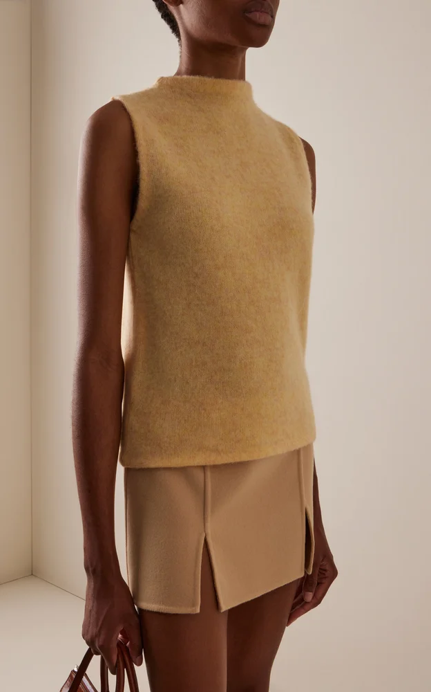Brushed Wool Vest