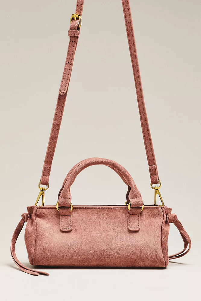 Faux Suede Mini Bag