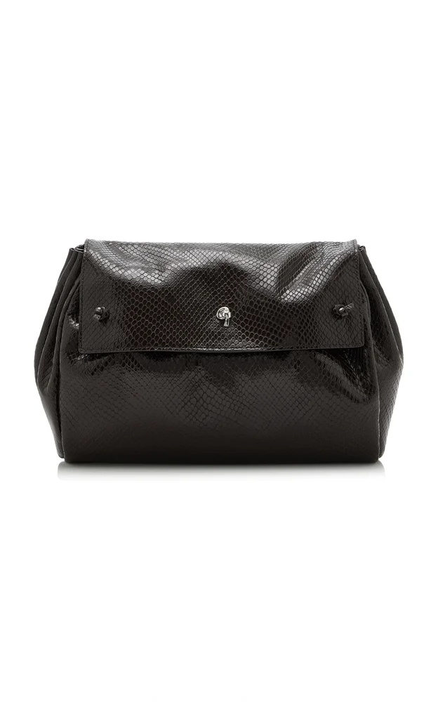 Cy Leather Clutch Bag