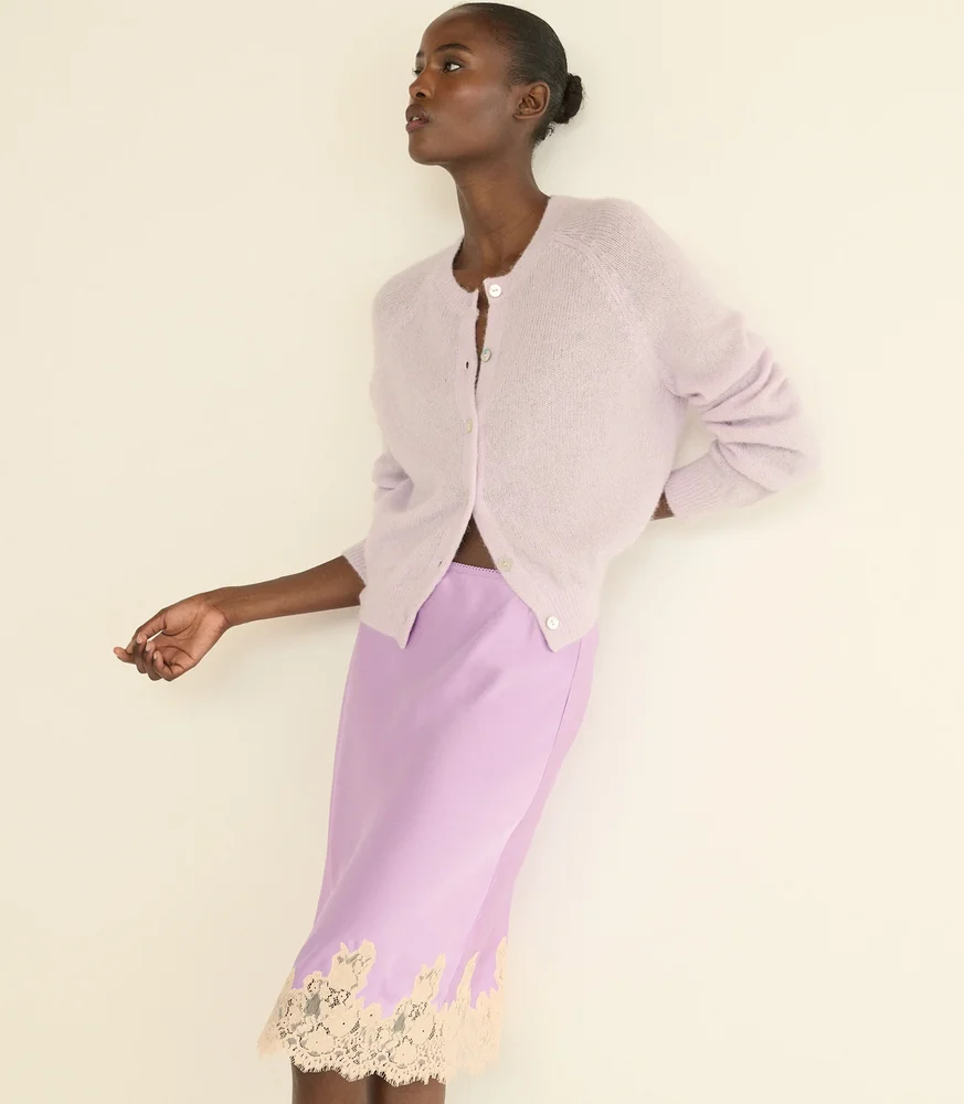 ELOWETTE SKIRT -- ORCHID BLOSSOM