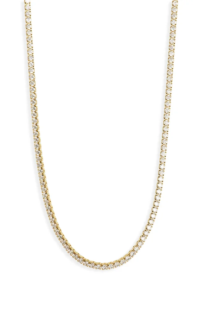 Cubic Zirconia Tennis Choker Necklace